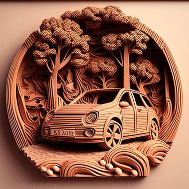 3D model Volkswagen Polo (STL)